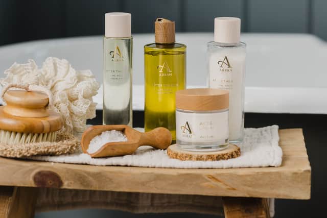Making bathtime memorable with Arran Sense of Scotland's After The Rain products
