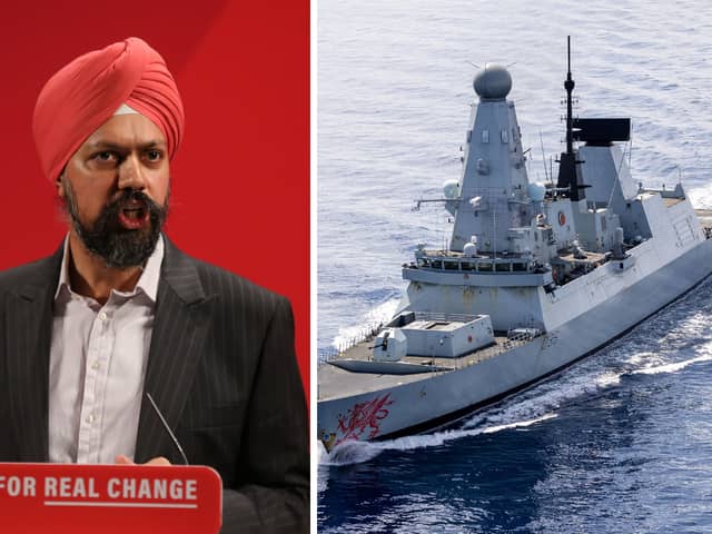 Tanmanjeet Singh Dhesi, Labour MP and chair of the defence select committee, said it's "embarrassing" that the Royal Navy could not deploy a warship quickly in response to the war in Iran.
