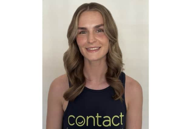 Lauren Egerton, from Gosport, will tackle the 26.2-mile challenge in support of Contact - a charity that supports families with disabled children.
