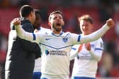 Pompey's Conor Chaplin has spoken about his future. Pic: PA
