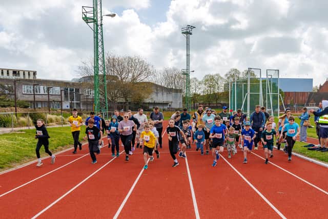 The military children’s charity Little Troopers organised a fun run day at HMS Temaraire to celebrate the month of the military child.