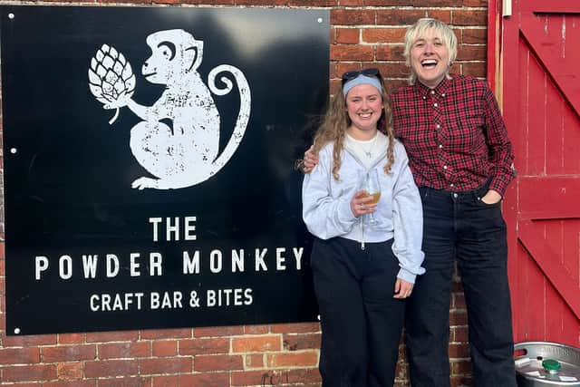 Comedian, Maisie Adam, paid Powder Monkey Taphouse a visit over the weekend.