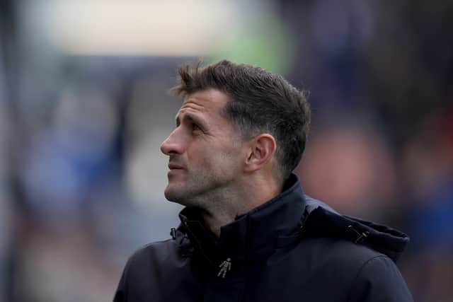 John Mousinho is refusing to become distracted by reports of a potential West Brom points deduction. Picture: Steven Paston/PA Wire