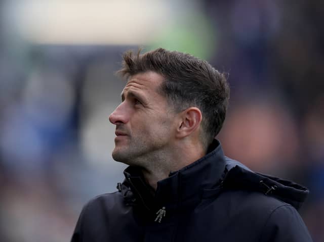 John Mousinho is refusing to become distracted by reports of a potential West Brom points deduction. Picture: Steven Paston/PA Wire