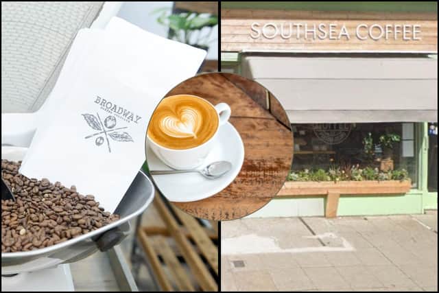 Broadway Coffee Roasters and Southsea Coffee Club have both been nominated as one of the best coffee shops in the UK.