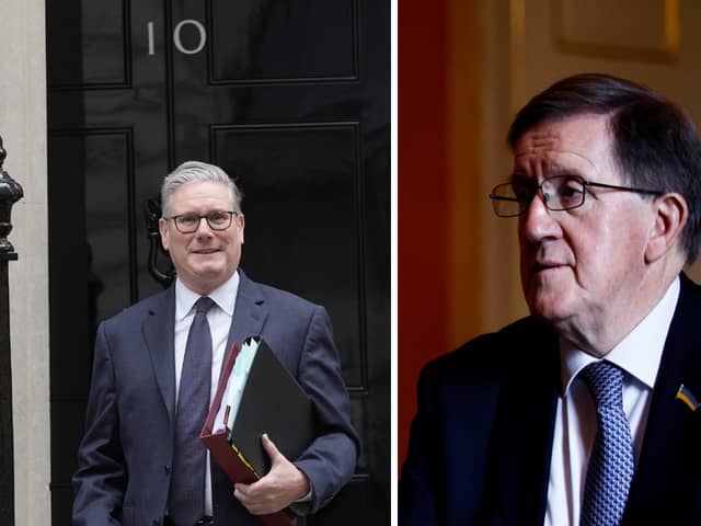 Prime minister Sir Keir Starmer has responded to claims made by Lord Robertson about the government being beset by 'corrosive complacency' on defence reforms.