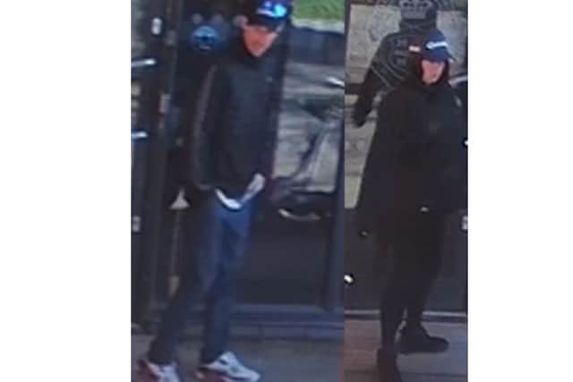 Police want to find the suspects 