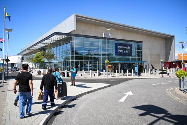 Portsmouth International Port.