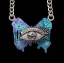 The My Dog Sighs and Charlotte Cornelius necklace has not been won after the artist hid a box with a golden ticket enclosed on the beach with details on how to claim it. The necklace itself remains protected in a safe.