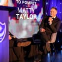 Pompey Hall of Famer Matt Taylor was back at Fratton Park on Wednesday evening. Picture: Jason Brown