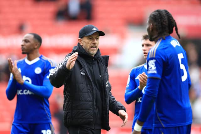 Leicester City boss Gary Rowett has won just one of his 10 games in charge of the Foxes - but remains unbeaten on the road