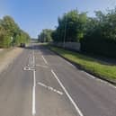 The arrest was made in Rowner Road, Gosport.