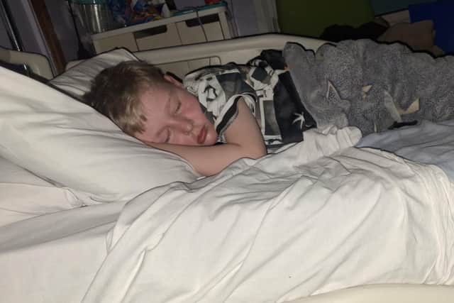 A desperate mum is making an urgent plea for an organ donor to come forward following her son's chronic kidney disease diagnosis.

Pictured: Leo in hospital