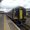 A South Western Railway Class 159 service calls at platform 2, Exeter Central, forming the 12:20 London Waterloo to Exeter St Davids (1L33), worked by units 159103 and 159016. Photo: © DS Pugh