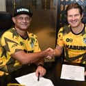 Kabuni CEO and Founder Nimesh Patel and former Australia international cricketer Shane Watson confirm Watson's appointment as the training platform's first Super Coach