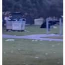 Rubbish left near Canoe Lake after a Sikh festival - April 2026