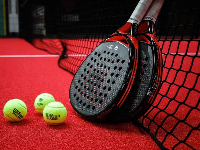 Padel tennis courts with accompanying coffee unit proposed for this Kildare town. FILE PHOTOGRAPH / PIXABAY