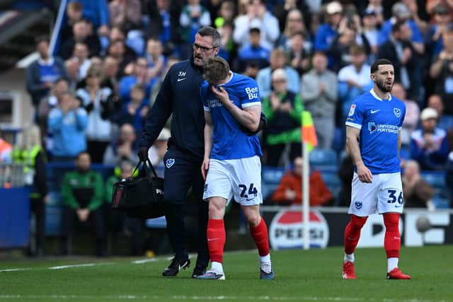 Terry Devlin suffered a hamstring injury against Leicester on Saturday.