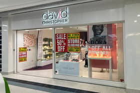 David Christopher jewellers in Fareham Shopping Centre