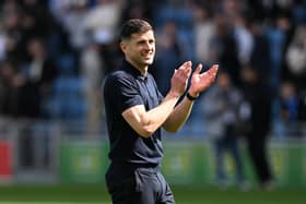 Pompey boss John Mousinho. Pic: Graham Hunt/ProSportsImages