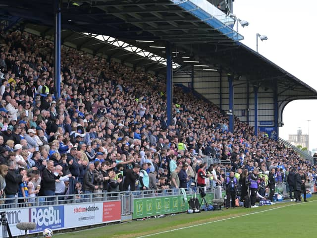Pompey fans roared their team on to a huge win over Leicester City - captured by our photographer Graham Hunt.