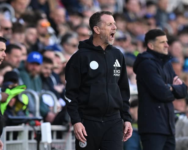 Leicester City boss Gary Rowett. Pic: Graham Hunt/ProSportsImages
