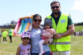 The Dave family. Vaisakhi Mela, Castle Field, Southsea
Picture: Chris Moorhouse (180426-42)