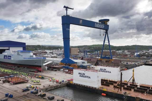 The estimated costs for the Royal Navy Type 31 frigate programme have increased.