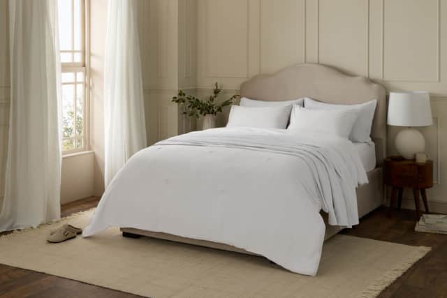 The fabrics chosen are designed to keep you cool and comfortable