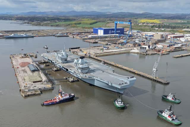 HMS Queen Elizabeth will soon be undertaking sea trials in order to test the ship's company.