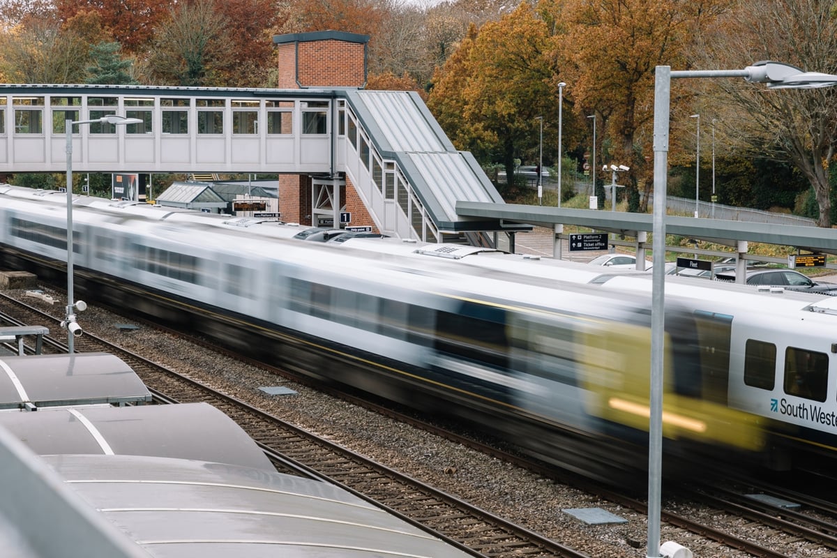 Person killed after being hit by train causing huge travel disruption across Hampshire