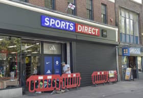 Sports Direct in High Street, Gosport
Picture: Sarah Standing (200426-163)