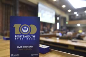 The Portsmouth100 Civic Ceremony took place on Tuesday, April 21, 2026, at Portsmouth Guildhall.