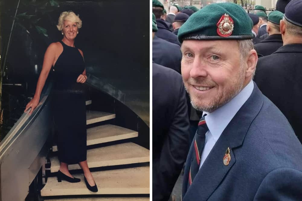 A devastated Royal Marines veteran from Fareham is cycling 200km in memory of his mum who died of a brain tumour.