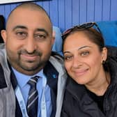 Bobby and Rozina Mehta have set themselves a challenge to raise £10,000 for five charities as their way of marking the Portsmouth100 celebrations