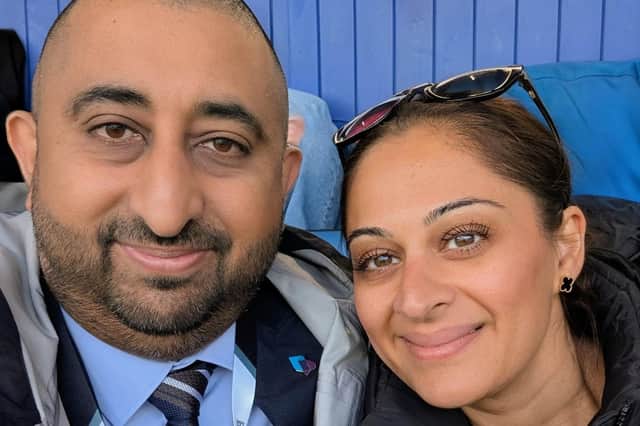 Bobby and Rozina Mehta have set themselves a challenge to raise £10,000 for five charities as their way of marking the Portsmouth100 celebrations
