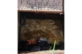 A picture of the Fatberg that Southern Water tackled in Gosport.