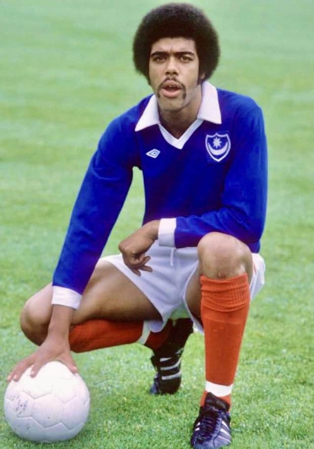 Chris Kamara when he played for Portsmouth