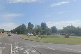 A man in his 30s suffered potentially life-threatening injuries in a single-vehicle crash on Rowner Road, Gosport