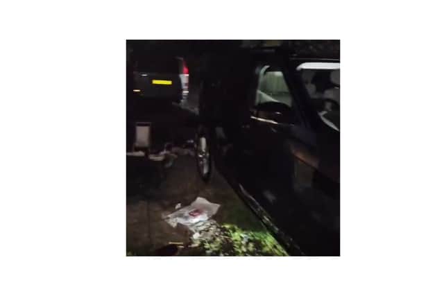 Stolen Range Rover in Tangier Road