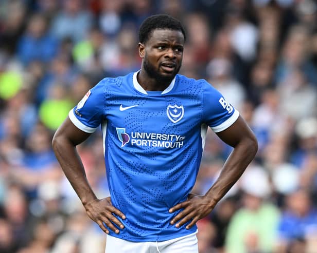 Pompey's Millenic Alli. Pic: Graham Hunt/ProSportsImages