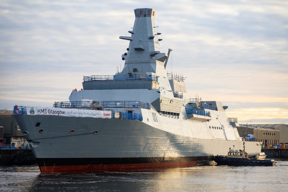 Type 26 warship HMS Glasgow to have sea trials soon - how close are ...