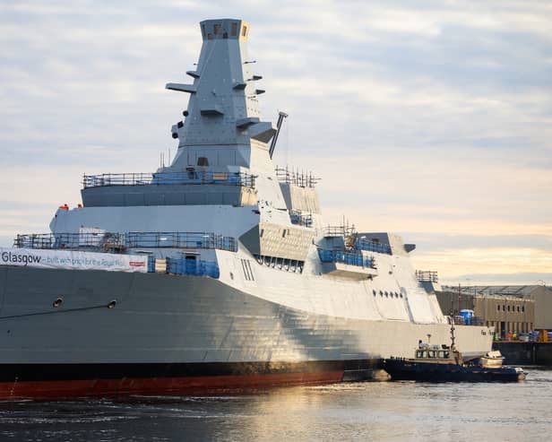 Type 26 build slots have been ceded to Norway amid concerns over the size of the fleet. Pictured: Type 26 warship HMS Glasgow.