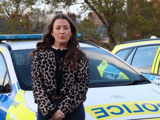 PC Ruth Kerr has been diagnosed with post-natal depression twice - as well as PTSD.