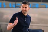 Pompey boss John Mousinho. Pic: Dennis Goodwin/ProSportsImages