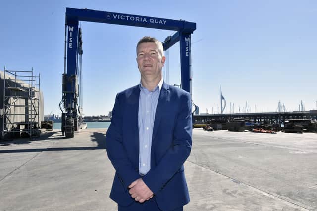 Pictured is: Ben Mason, business development director at UK Docks.