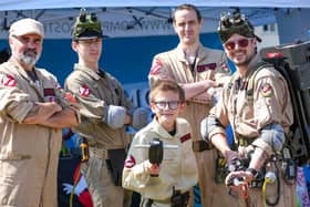 The Portsmouth Ghostbusters are fundraising for Cancer Research UK at Portsmouth Comic Con next month.