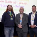 City of Portsmouth College Sixth Form campus, Tangier Road, Portsmouth are holding an election hustings on Thursday 24th April 2026

Pictured: Jay Mercer - Green, Steve Pitt - Liberal Democrat,  Joe Standen - Reform, and Matthew Pollard - Labour


Picture: Habibur Rahman