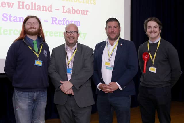City of Portsmouth College Sixth Form campus, Tangier Road, Portsmouth are holding an election hustings on Thursday 24th April 2026

Pictured: Jay Mercer - Green, Steve Pitt - Liberal Democrat,  Joe Standen - Reform, and Matthew Pollard - Labour


Picture: Habibur Rahman