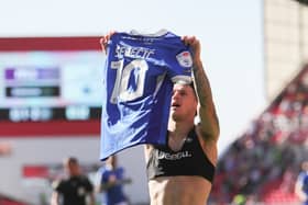 Pompey's Adrian Segecic. Pic: Alun Roberts/ProSportsImages